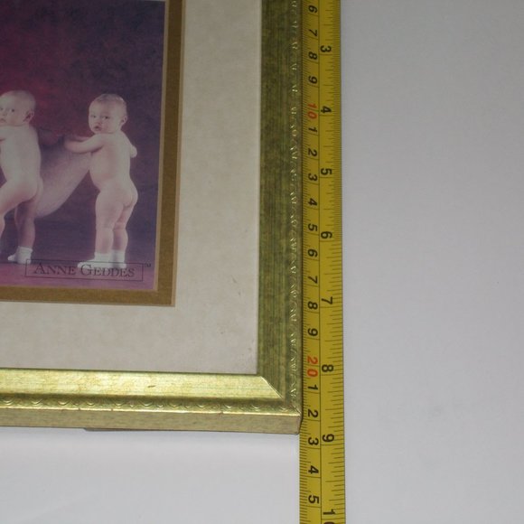 Unique baby print, matted & framed - Picture 5 of 7